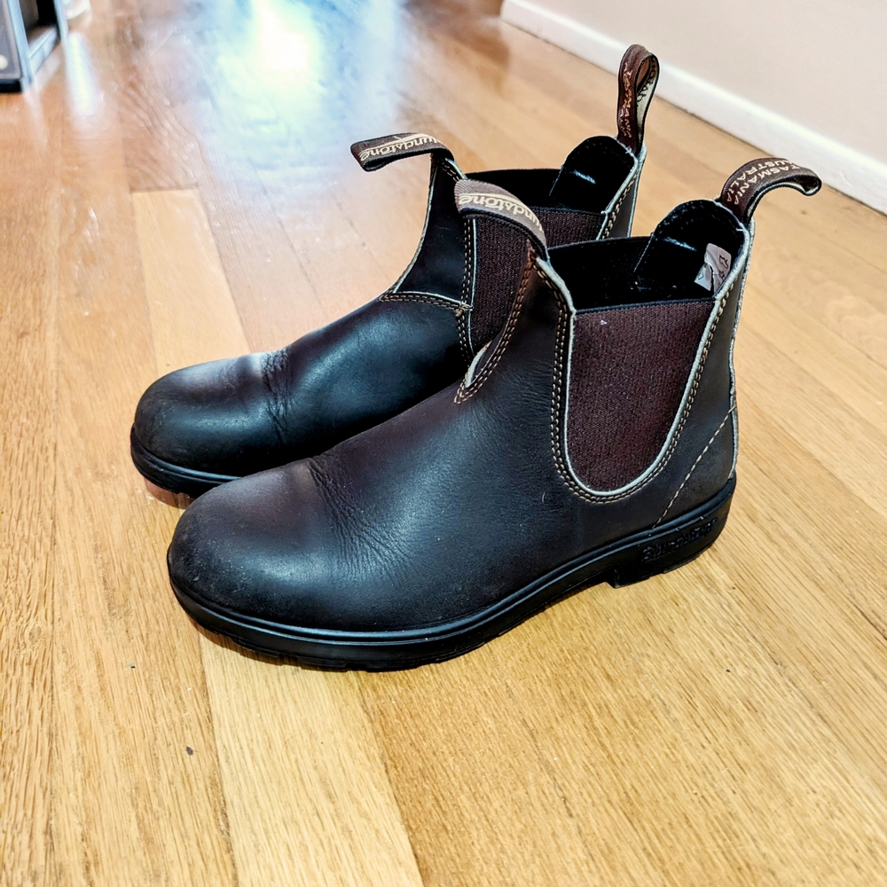 Blundstone Walnut Brown Leather Men's Boots Size 5